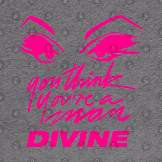 DIVINE 80S RETRO STYLE PINK NEON by DISCO DISCO MX